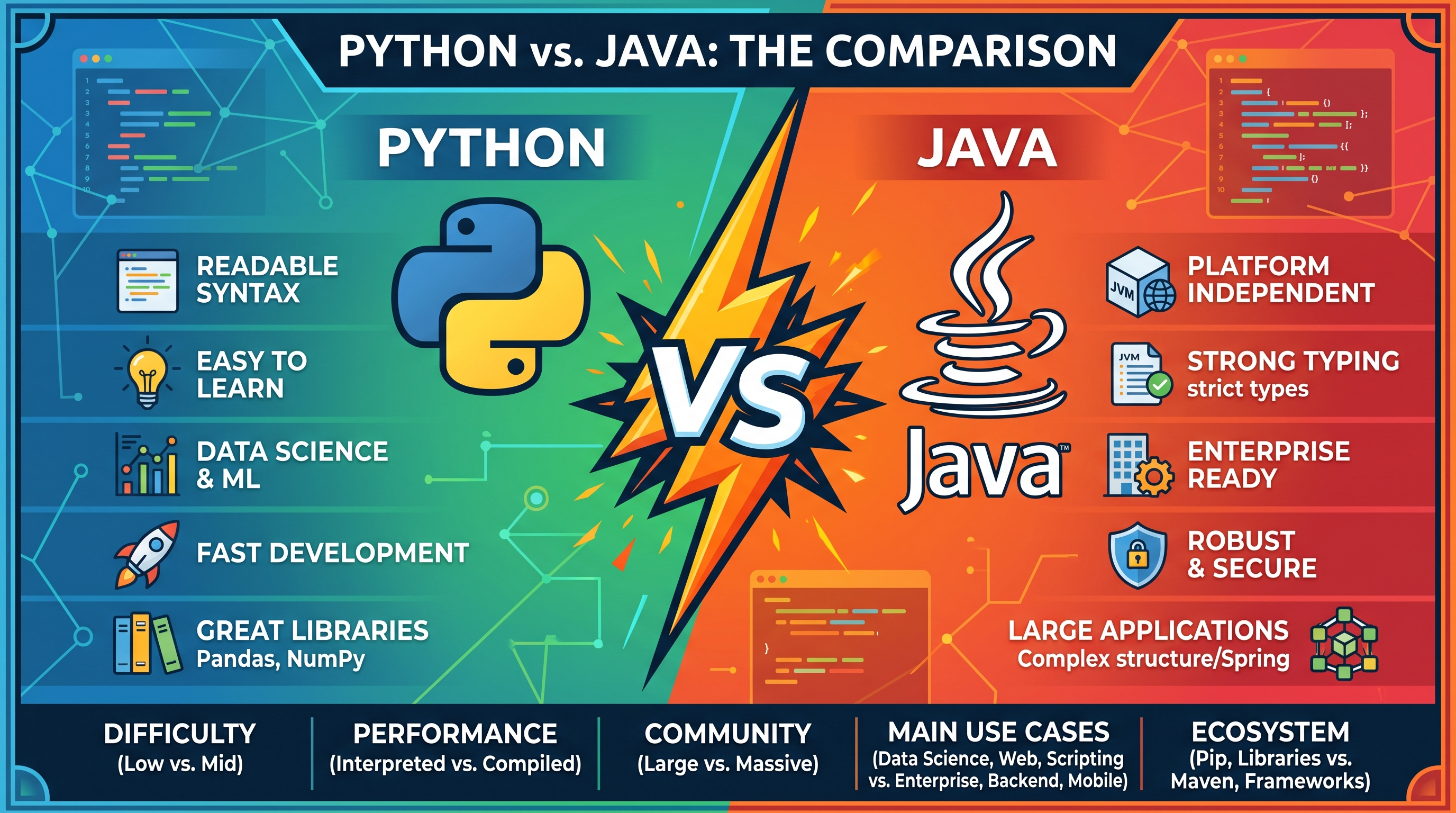 Python vs Java: Key Differences Every Beginner Should Know